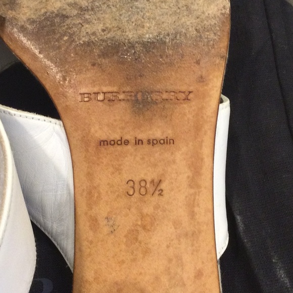 Burberry Kitten Mules - Picture 4 of 5